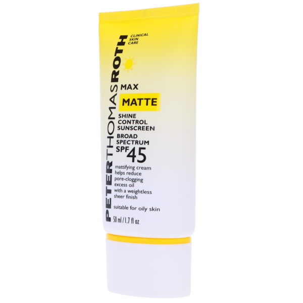 Peter Thomas Roth Max Matte Shine Control Sunscreen Broad Spectrum SPF 45 1.7 oz