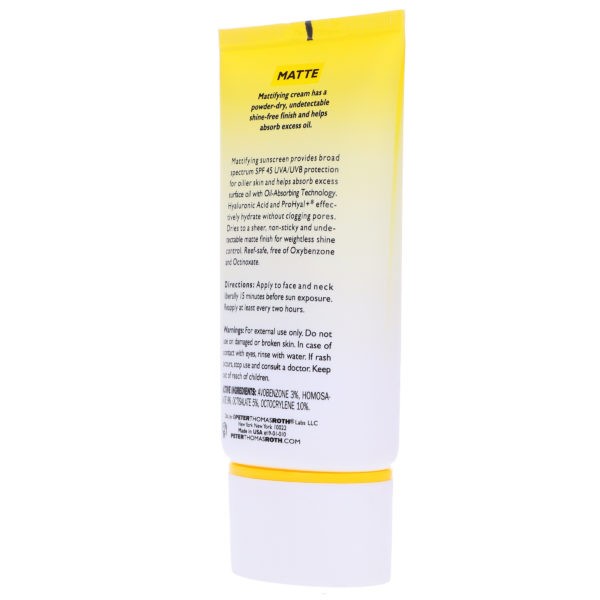 Peter Thomas Roth Max Matte Shine Control Sunscreen Broad Spectrum SPF 45 1.7 oz