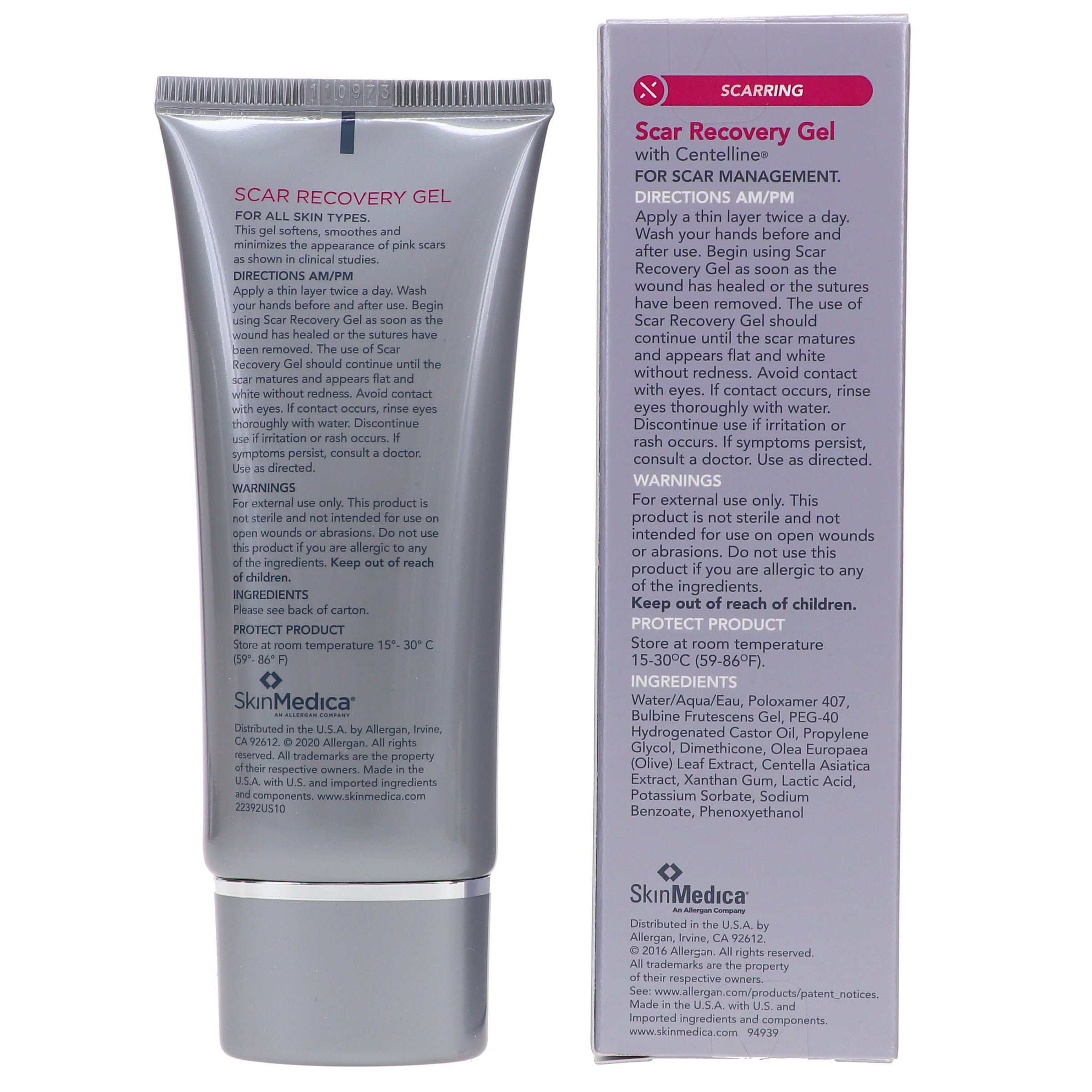 SkinMedica Scar Recovery Gel 2 oz