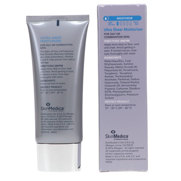 SkinMedica Ultra Sheer Moisturizer 2 oz