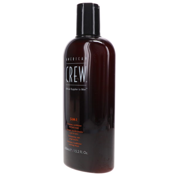 American Crew 3-in-1 Shampoo Conditioner and Body Wash 15.2 Oz