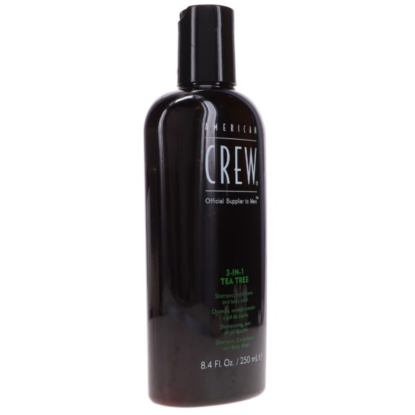 American Crew 3-in-1 Tea Tree Shampoo Conditioner Body Wash 8.4 oz