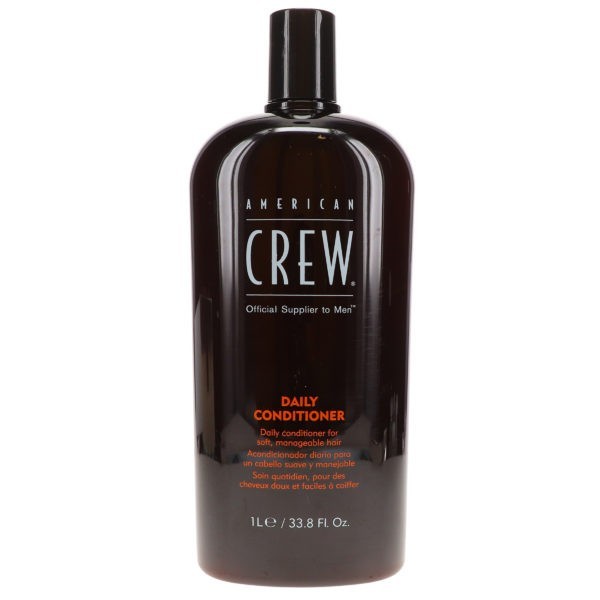 American Crew Daily Cleansing Shampoo 33.8 oz & Daily Conditioner 33.8 oz Combo Pack