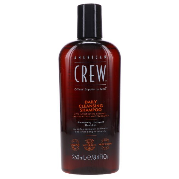 American Crew Daily Cleansing Shampoo 8.4 oz & Daily Moisturizing Conditioner 8.4 oz Combo Pack