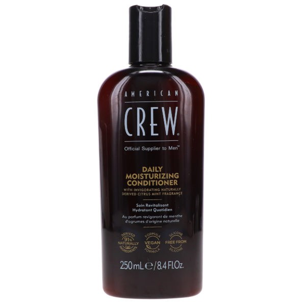 American Crew Daily Cleansing Shampoo 8.4 oz & Daily Moisturizing Conditioner 8.4 oz Combo Pack