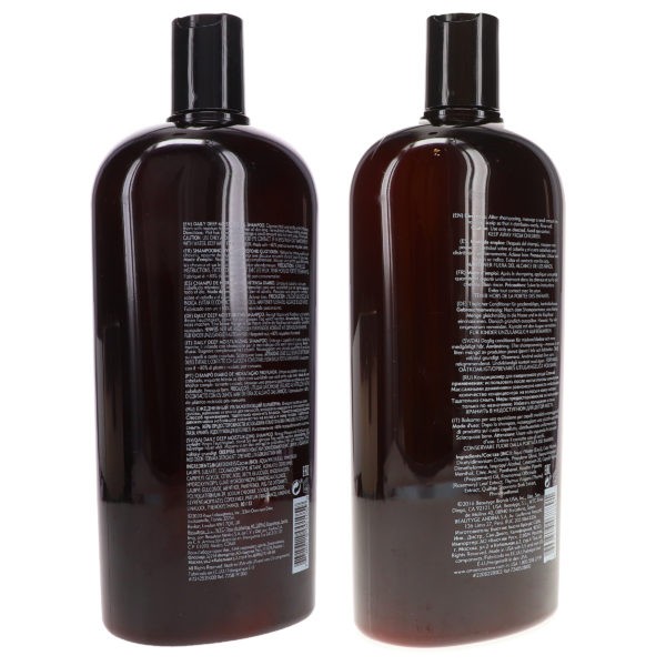 American Crew Daily Deep Moisturizing Shampoo 33.8 oz & Daily Conditioner 33.8 oz Combo Pack