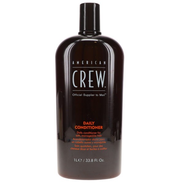 American Crew Daily Deep Moisturizing Shampoo 33.8 oz & Daily Conditioner 33.8 oz Combo Pack