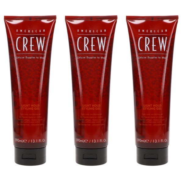 American Crew Light Hold Gel 13.1 oz 3 Pack