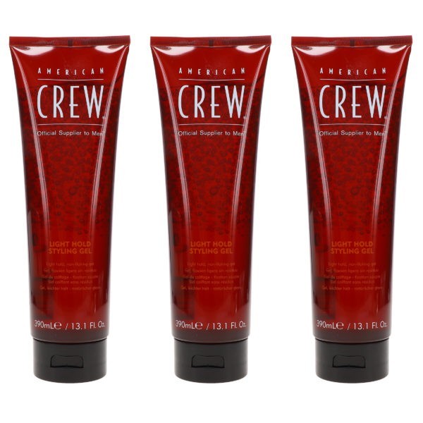 American Crew Light Hold Gel 13.1 oz 3 Pack