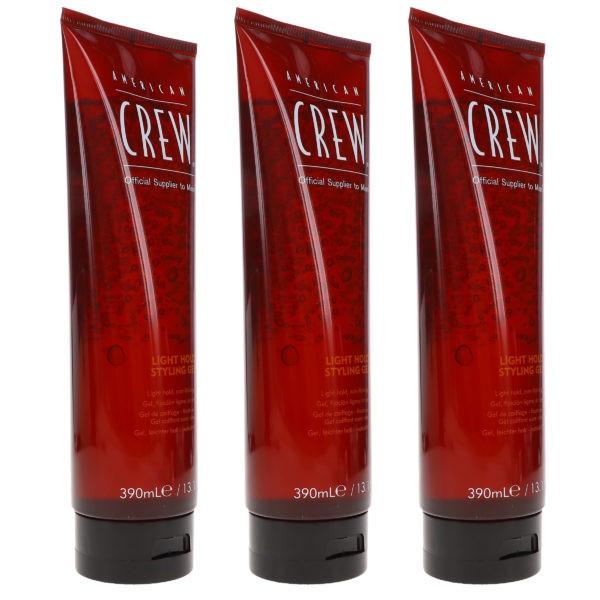 American Crew Light Hold Gel 13.1 oz 3 Pack