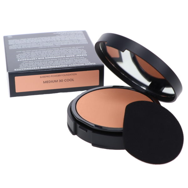 bareMinerals BAREPRO 16-HR Full Coverage Powder Foundation Medium Cool 01 0.09 oz