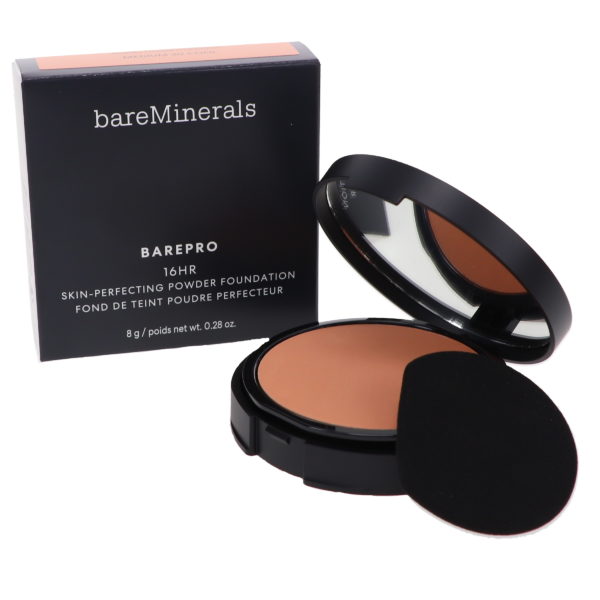 bareMinerals BAREPRO 16-HR Full Coverage Powder Foundation Medium Cool 01 0.09 oz