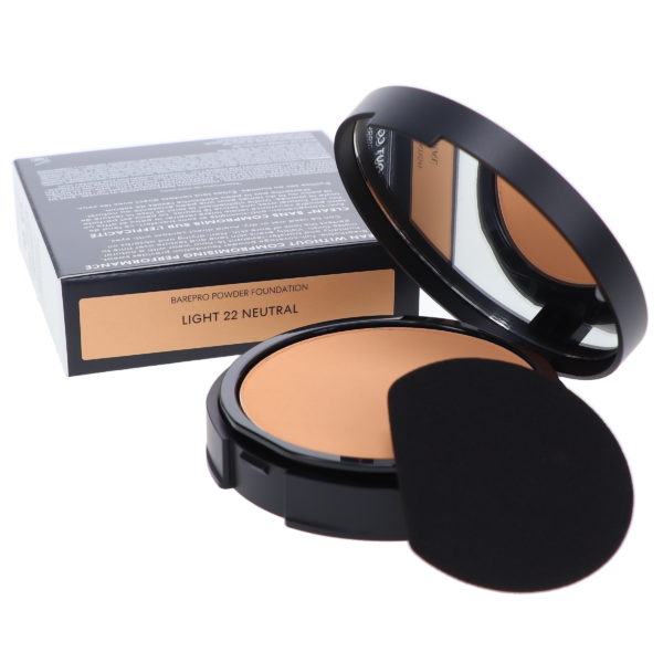 bareMinerals BAREPRO 16-HR Skin-Perfecting Powder Foundation Light Neutral 22 0.34 oz