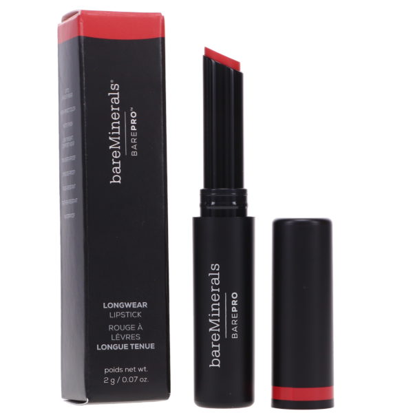 bareMinerals BAREPRO Longwear Lipstick Geranium 0.07 oz
