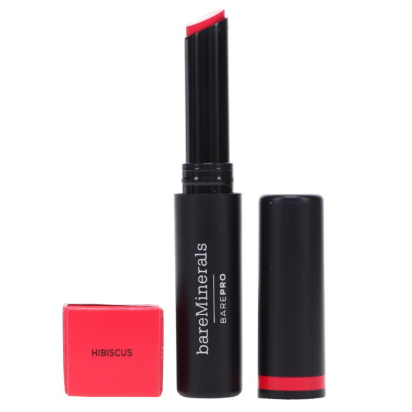 bareMinerals BAREPRO Longwear Lipstick Hibiscus 0.07 oz