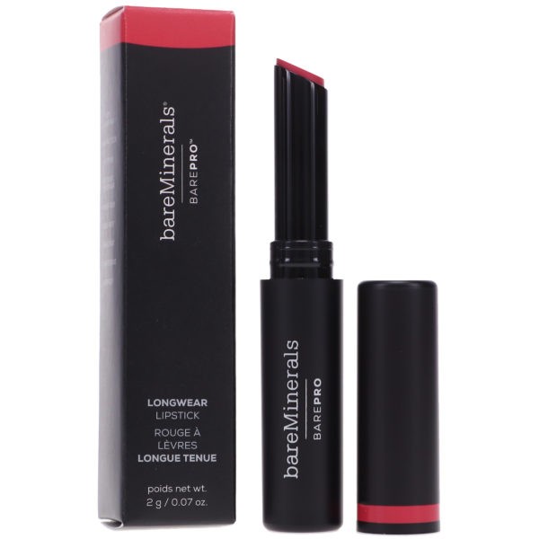 bareMinerals BAREPRO Longwear Lipstick Strawberry 0.07 oz