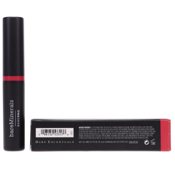 bareMinerals BAREPRO Longwear Lipstick Strawberry 0.07 oz