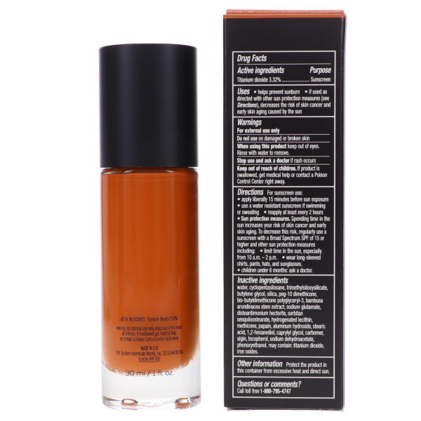 bareMinerals BAREPRO Performance Wear Liquid Foundation SPF 20 Cinnamon 1 oz