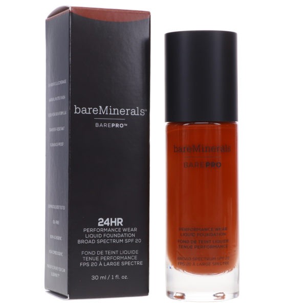 bareMinerals BAREPRO Performance Wear Liquid Foundation SPF 20 Mocha 1 oz