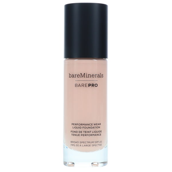 bareMinerals BAREPRO Performance Wear Liquid Foundation SPF 20 Porcelain 1 oz