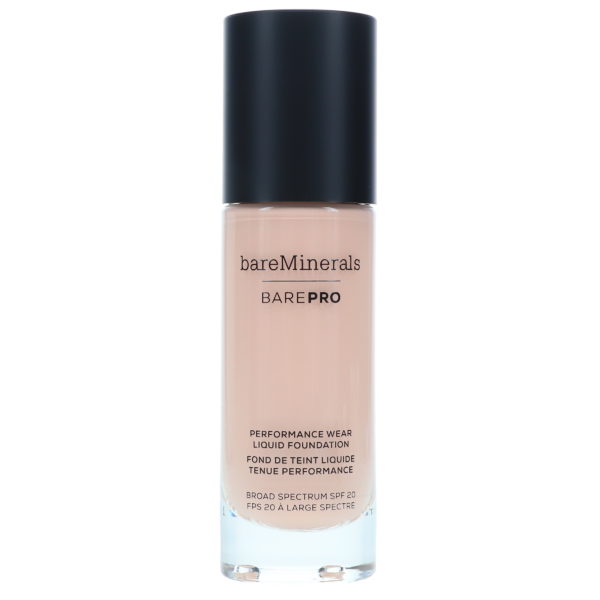 bareMinerals BAREPRO Performance Wear Liquid Foundation SPF 20 Porcelain 1 oz