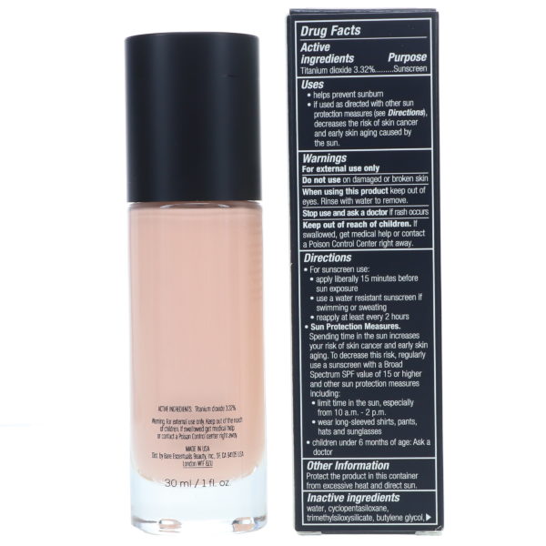 bareMinerals BAREPRO Performance Wear Liquid Foundation SPF 20 Porcelain 1 oz