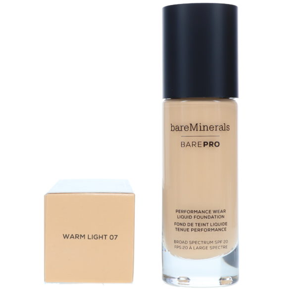 bareMinerals BAREPRO Performance Wear Liquid Foundation SPF 20 Warm Light 1 oz