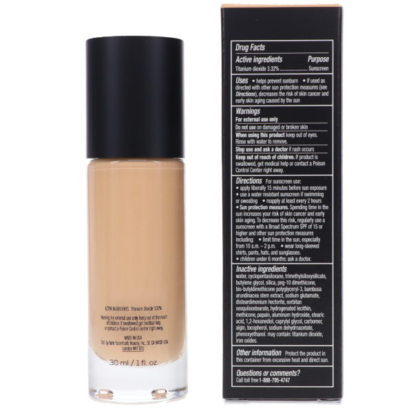 bareMinerals BAREPRO Performance Wear Liquid Foundation SPF 20 Warm Light 1 oz