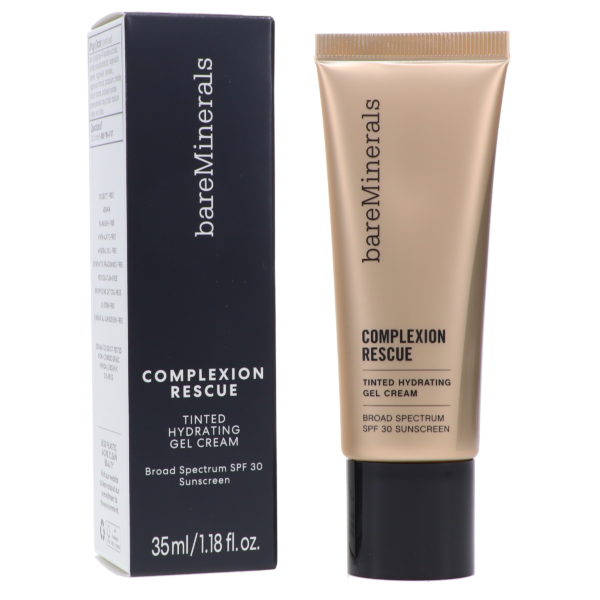 bareMinerals Complexion Rescue Tinted Hydrating Gel Cream Broad Spectrum SPF 30 Cashew 3.5 1.18 oz