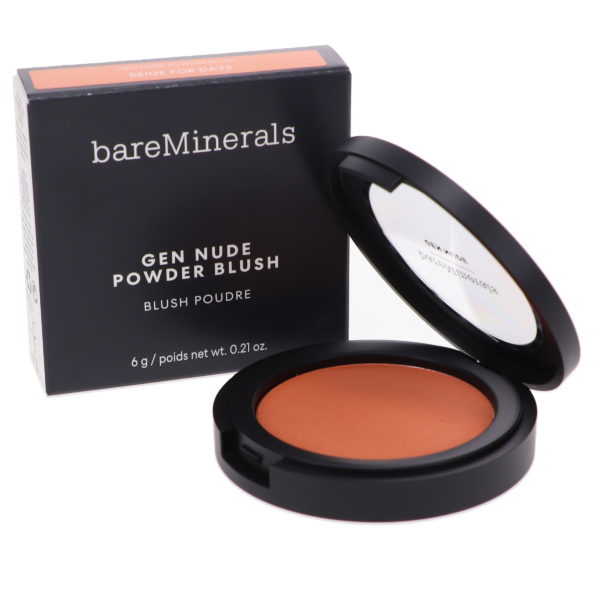 bareMinerals Gen Nude Powder Blush Beige For Days 0.21 oz