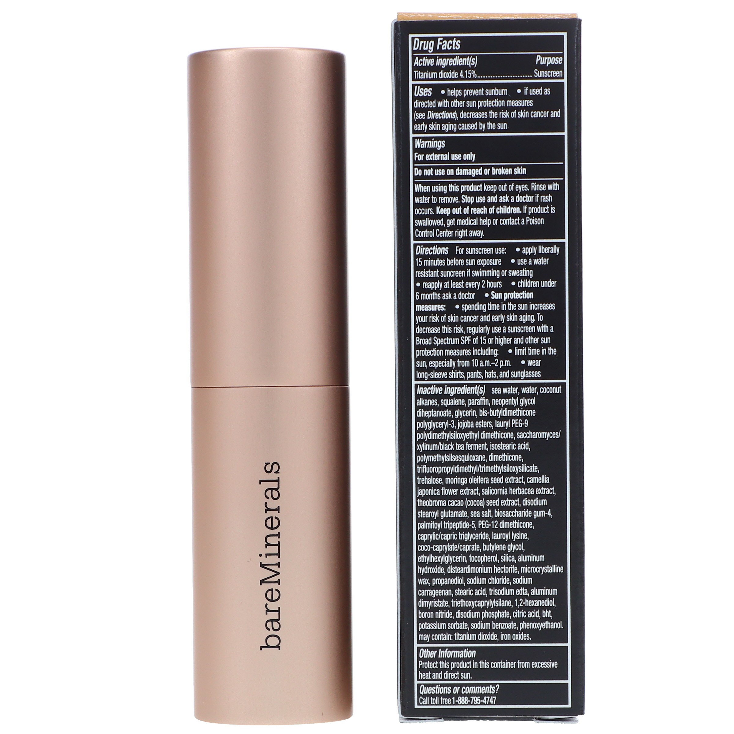 bareMinerals Complexion Rescue Hydrating Foundation Stick Broad Spectrum SPF 25 Dune 7.5 0.35 oz