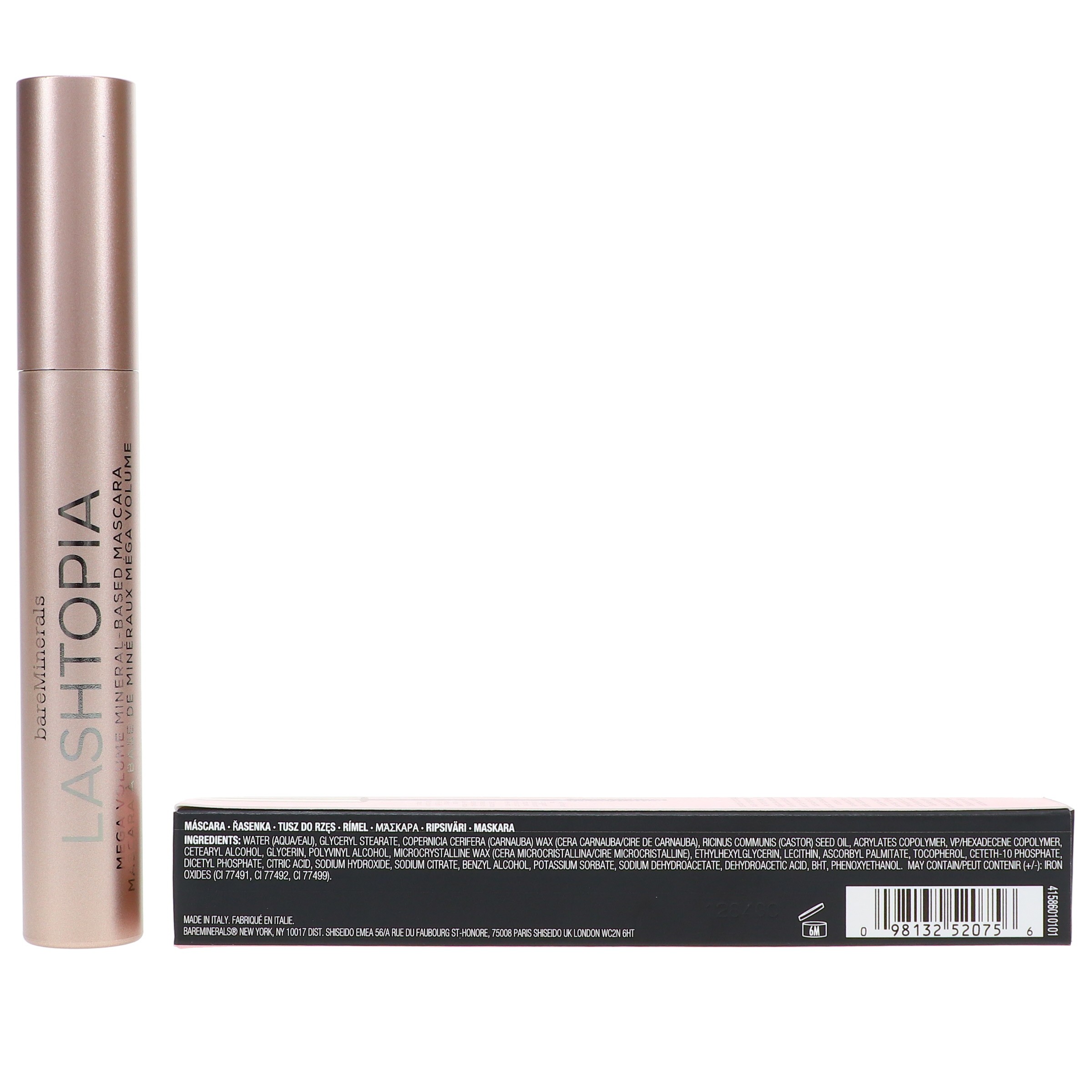 bareMinerals Lashtopia Mega Volume Mineral-Based Mascara 0.4 oz