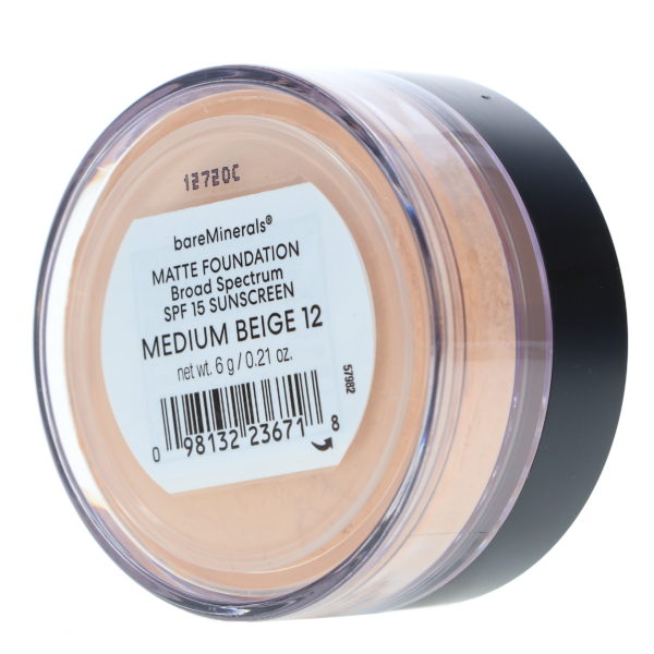 bareMinerals Matte Foundation Broad Spectrum SPF 15 Medium Beige 12 0.21 oz