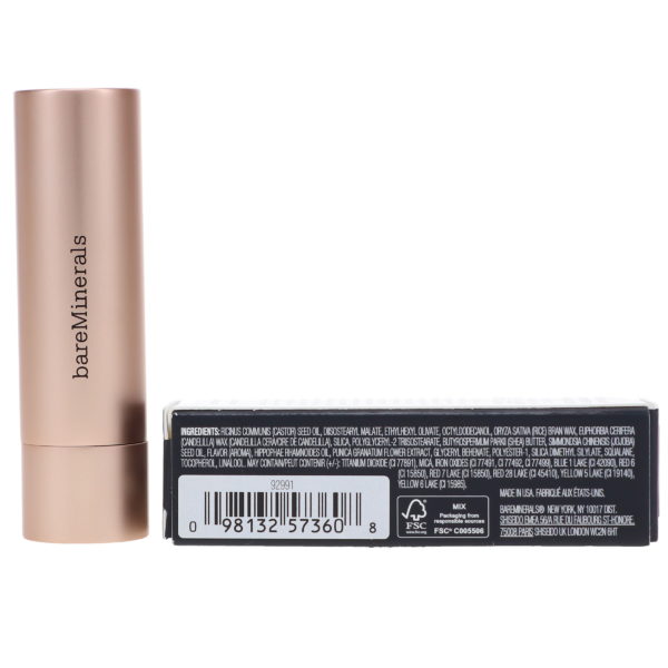 bareMinerals Mineralist Hydra-Smoothing Lipstick Courage 0.12 oz