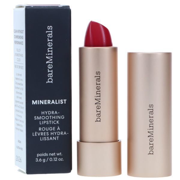 bareMinerals Mineralist Hydra-Smoothing Lipstick Fortitude 0.12 oz
