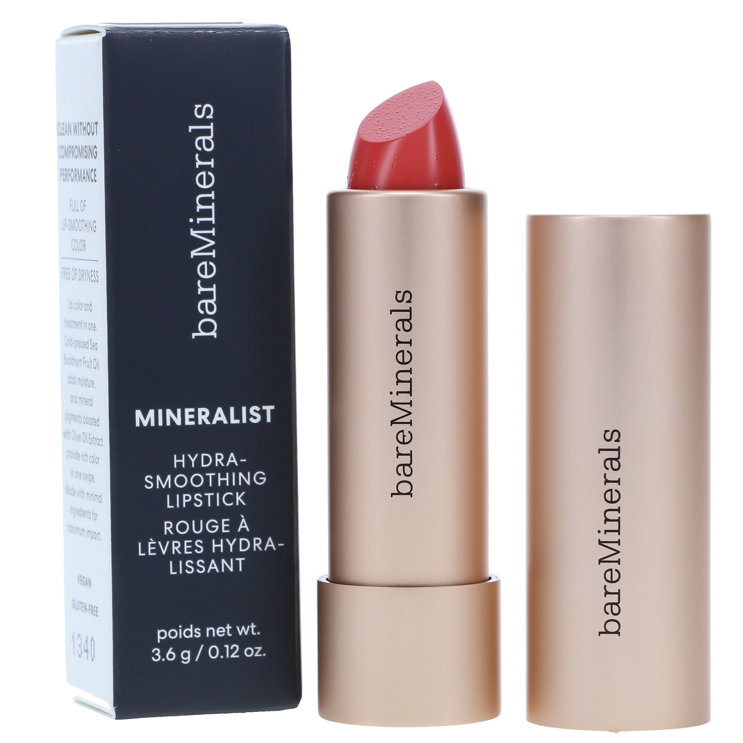 bareMinerals Mineralist Hydra-Smoothing Lipstick Memory 0.12 oz
