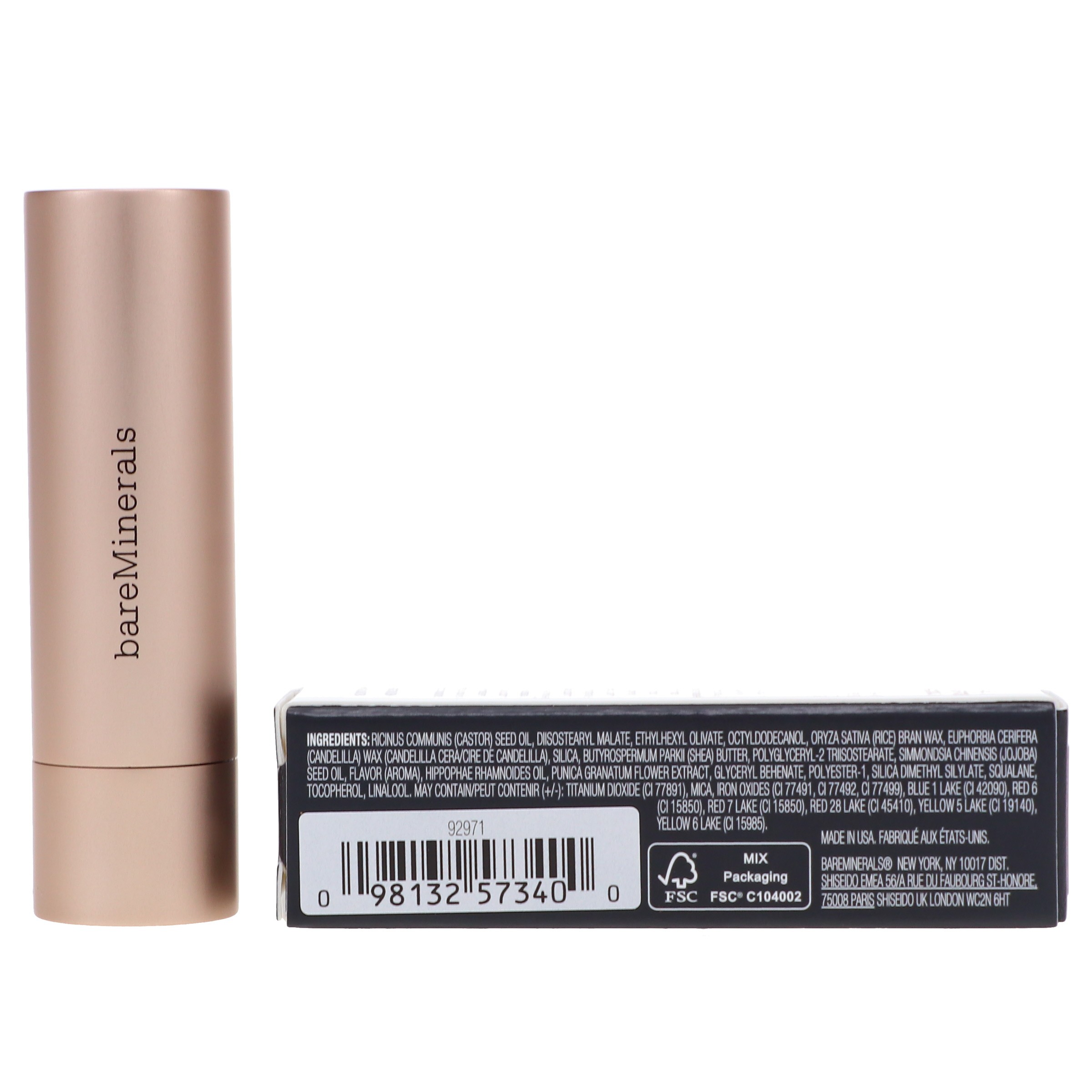 bareMinerals Mineralist Hydra-Smoothing Lipstick Memory 0.12 oz