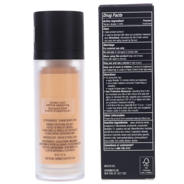 bareMinerals Original Liquid Foundation Fair Ivory 02 1 oz