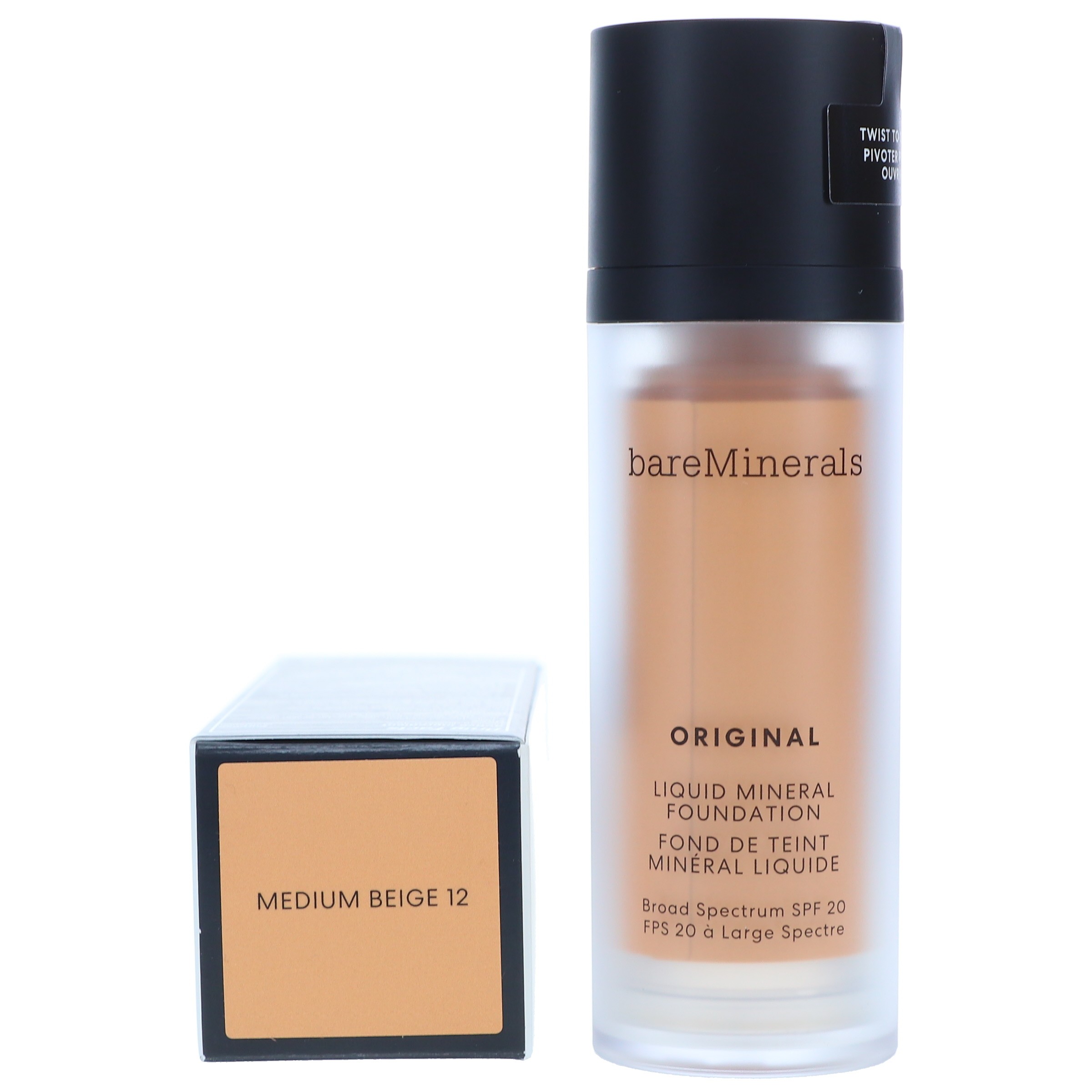 bareMinerals Original Liquid Foundation Medium Beige 12 1 oz