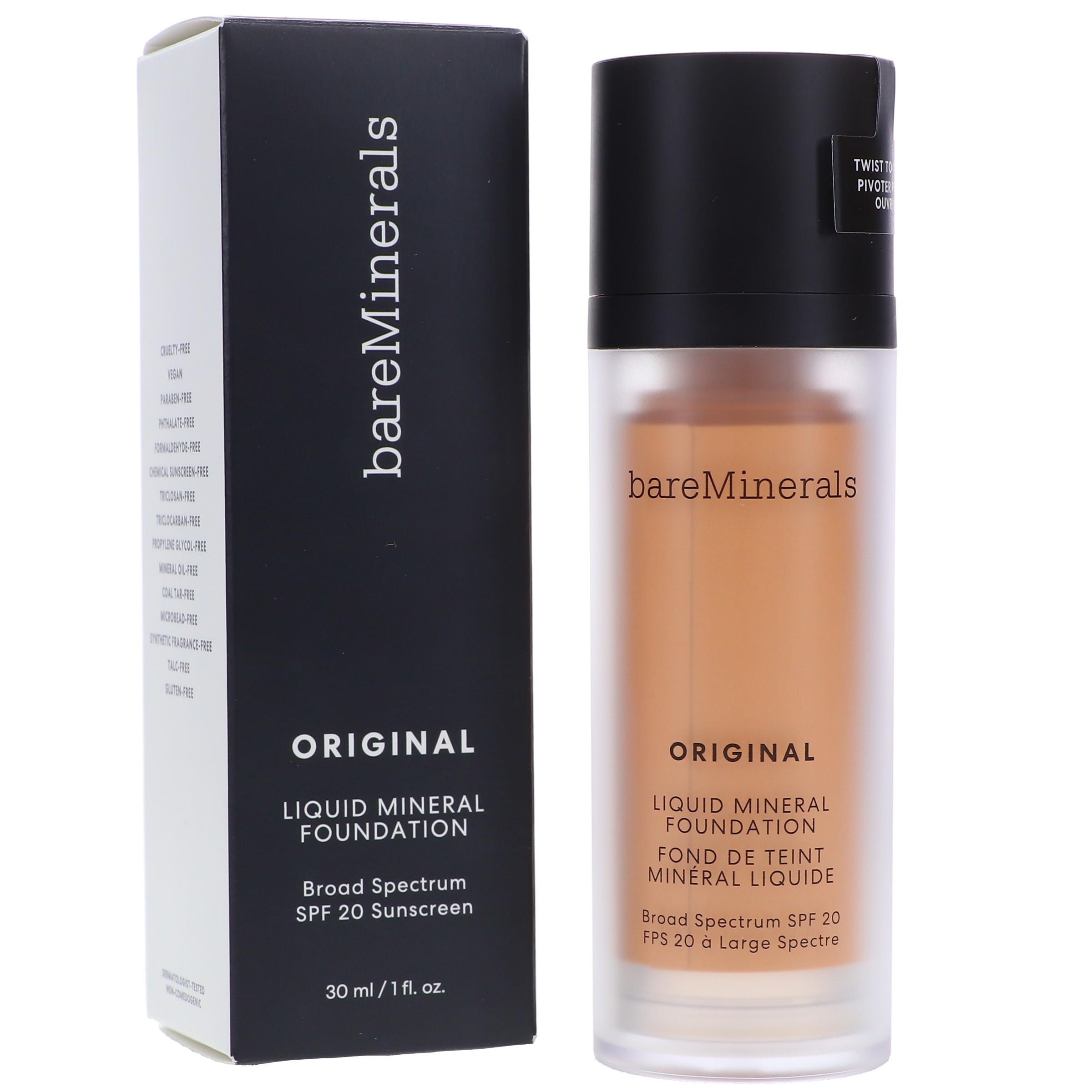 bareMinerals Original Liquid Foundation Medium Beige 12 1 oz