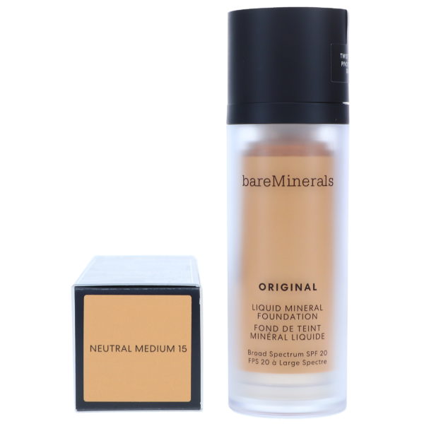 bareMinerals Original Liquid Foundation Neutral Medium 15 1 oz