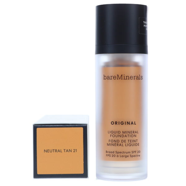 bareMinerals Original Liquid Foundation Neutral Tan 21 1 oz