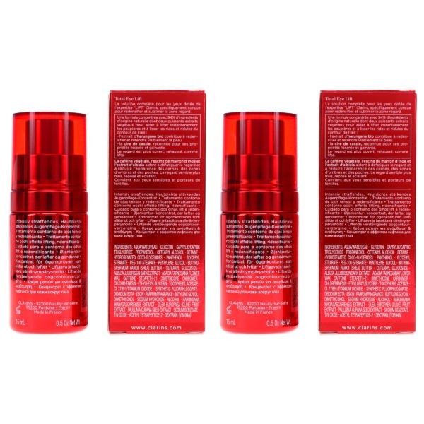 Clarins Total Eye Lift 0.5 oz 2 Pack