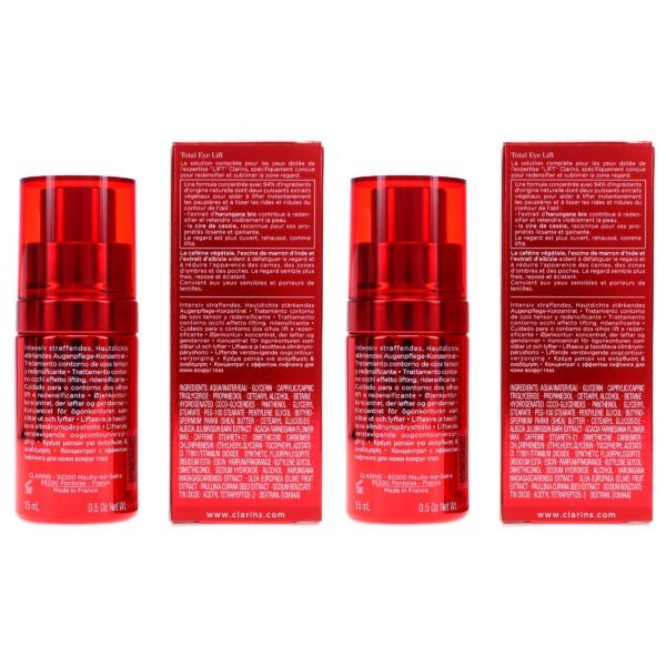 Clarins Total Eye Lift 0.5 oz 2 Pack