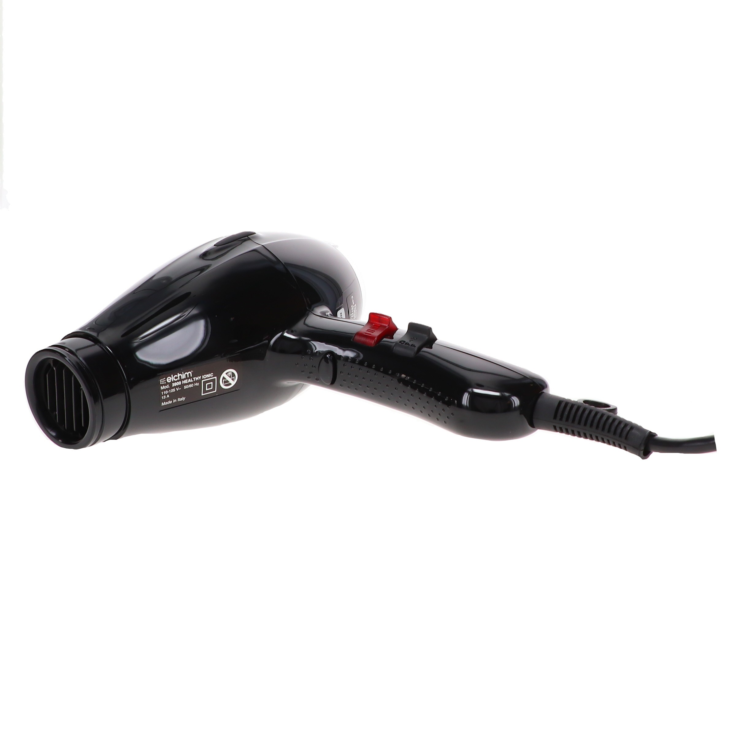 Elchim 3900 Healthy Ionic Hair Dryer Black & Silver