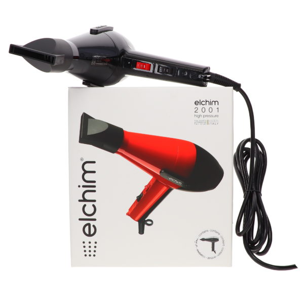 Elchim High Pressure 2001 Hair Dryer Black