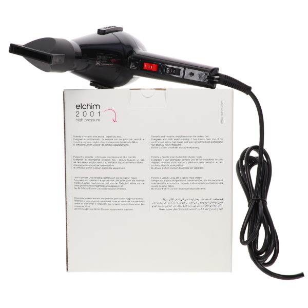 Elchim High Pressure 2001 Hair Dryer Black