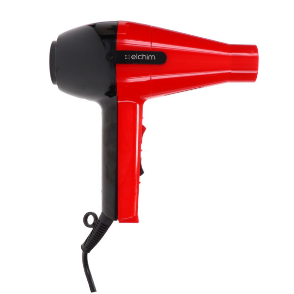 Elchim High Pressure 2001 Hair Dryer Red & Black