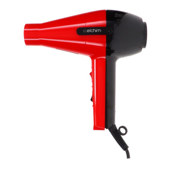 Elchim High Pressure 2001 Hair Dryer Red & Black