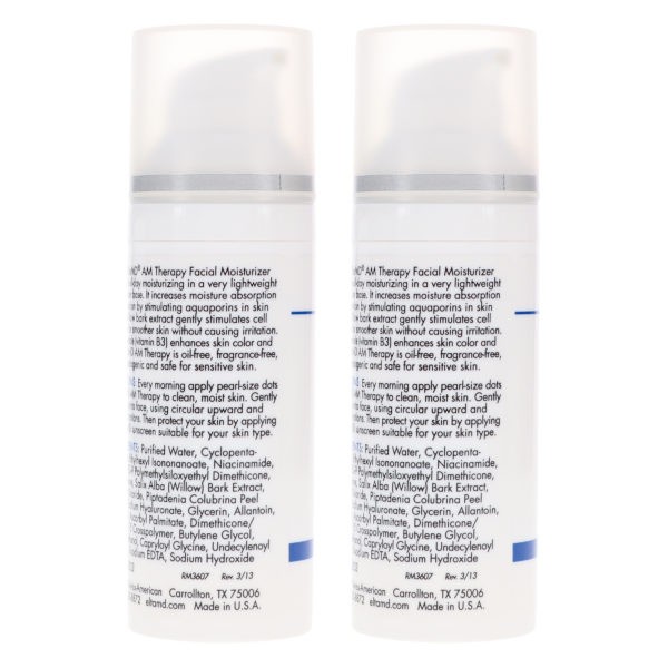 Elta MD AM Therapy Facial Moisturizer 1.7 oz 2 Pack